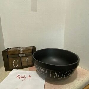 Rae Dunn‎ happy hallowen bowl 2017